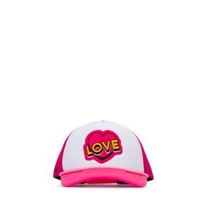 WEE MONSTER Kids Trucker Hat with LOVE Heart Patch Kids COLOR Hats